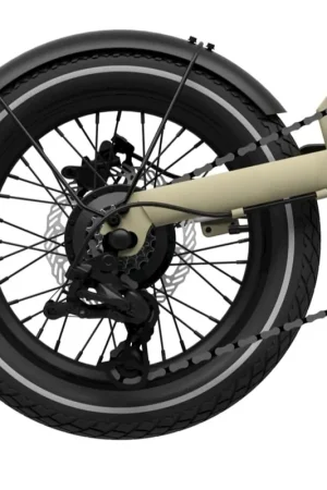 Eovolt achterwiel Morning V2 16 inch zwart Hoge Kwaliteit