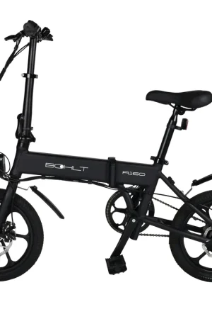 Bohlt elektrische vouwfiets R160 zwart Betaalbaar