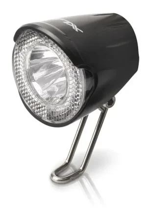 Hete Deal XLC led fietslamp met schakelaarhouder CL-D02 20 Lux Nirosta