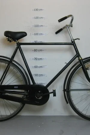 Zwarte herenfiets Hoge Kwaliteit