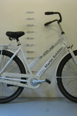 Witte bedrijfsfiets Hoge Kwaliteit
