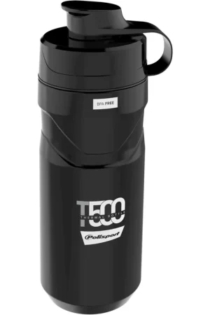Premium Polisport thermo bidon T500 black/grey