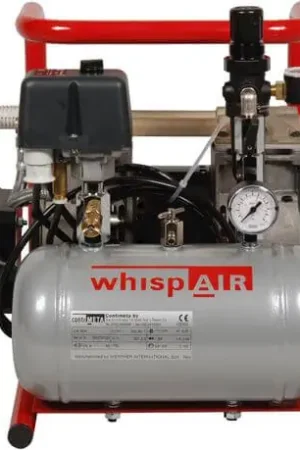 Direct Verzonden WhispAir compressor CMC90/4 geruisloos