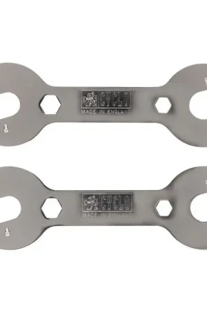 Gecertificeerd Weldtite Set van 2 kegelsleutels 13/14mm 15/17mm