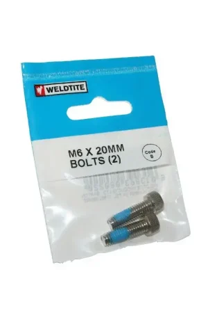 Nieuw Weldtite Paar fietsschroeven M6 X 20 mm