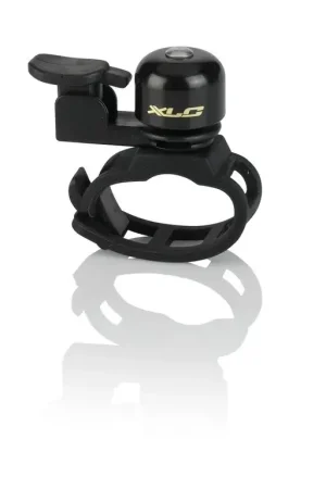 Fabrieksprijs XLC minifietsbel DD-M18, Zwart, Ø21 mm, Universle bevestiging.