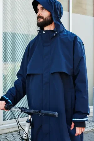 Betrouwbaar Weathergoods Sweden regenjas Imbris navy XL