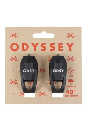 Finale Uitverkoop Odyssey BMX Set van 2 verlichtingssets voor en achter Odyssey Bike Lights
