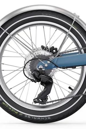 Weekendaanbieding Eovolt achterwiel Afternoon V3 20 inch zilver