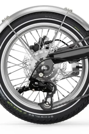Speciale Aanbieding Eovolt achterwiel Morning V3 16 inch zilver