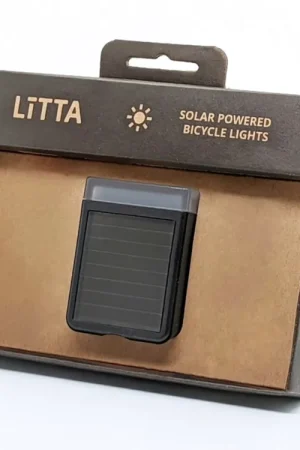 LITTA koplamp zonne-energie zwart Tijdelijk Beschikbaar