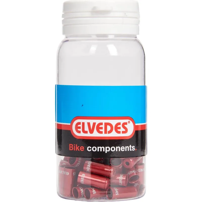 Elvedes gesealede ferrules 5,0mm rood (50) Lage Prijs