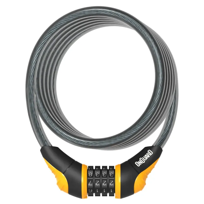 Lage Prijs Onguard Kabelslot Neon Coil Combo-180cmx12mm