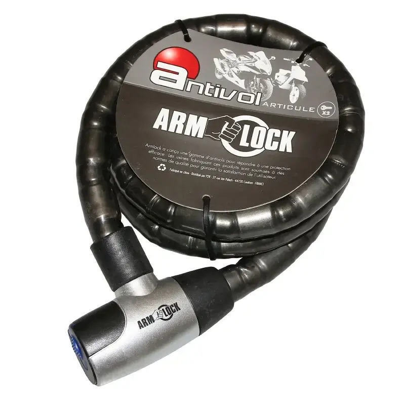 Weekendaanbieding Armlock Scharnierend kettingslot met 2 sleutels