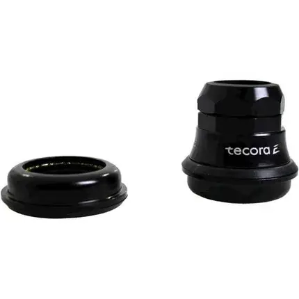 Merkproduct TECORA Balhoofdset 1" semi-geïntegreerd met draad - zwart