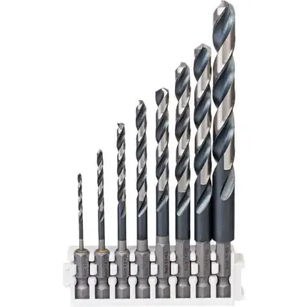 BOSCH PROFESSIONAL Bosch Prof Impact Control 8-delige HSS borenset Beperkte Voorraad