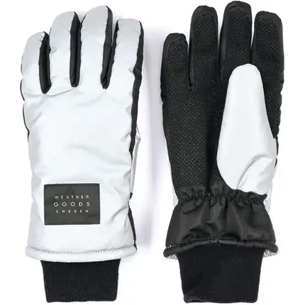 Fabrieksprijs WEATHERGOODS SWEDEN Weathergoods Sweden refl. handschoenen Luna Silver