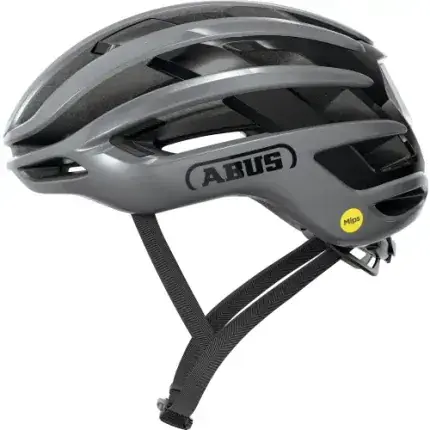 Beperkt Aanbod ABUS Abus helm AirBreaker 2.0 MIPS graphite silver S 51