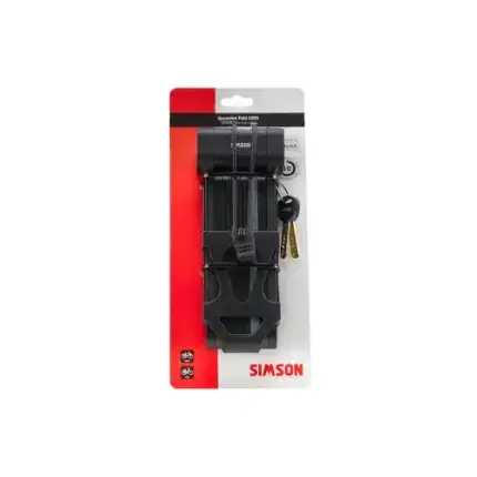 Beperkt Aanbod SIMSON Vouwslot Simson Fold 1200 - zwart