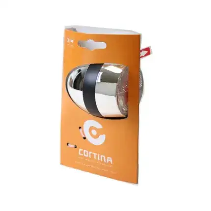 Lage Prijs CORTINA koplamp Amsterdam batterij chroom zwart