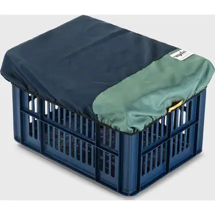 Urban Proof fietskrat cover Recycled blauw/groen Hete Deal