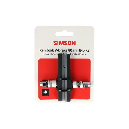 Betaalbaar SIMSON Remblokken Simson v-brake 80mm