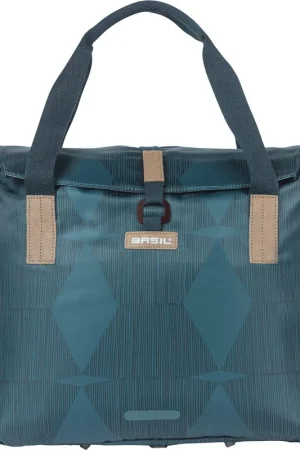Alleen Vandaag Basil shoppertas Elegance estate blue 20-26L