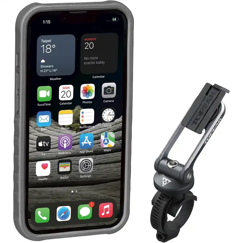 Topeak RideCase iPhone 13 Pro incl. bevestiging Laatste Versie