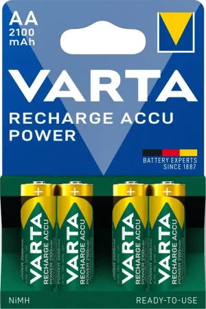 Fabrieksprijs Varta batterij R6 AA oplaadbaar 2100mAh krt (4)