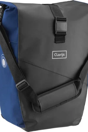 Clarijs fietstas solobag 24L zwart-blauw Nu Kopen