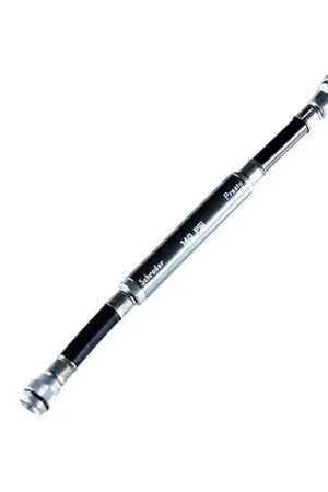 Flitsaanbieding Kheax Pompaansluiting met manometer Presta / Schrader Lapix / Lips