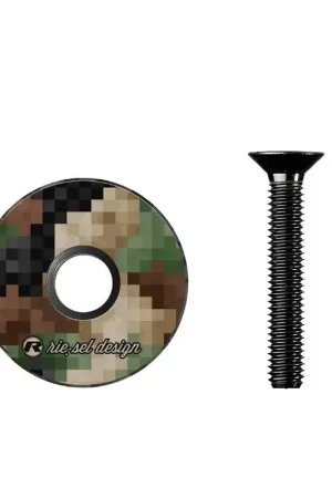 Actieprijs Riesel Design Fiets stuurplug CAP pixel camo
