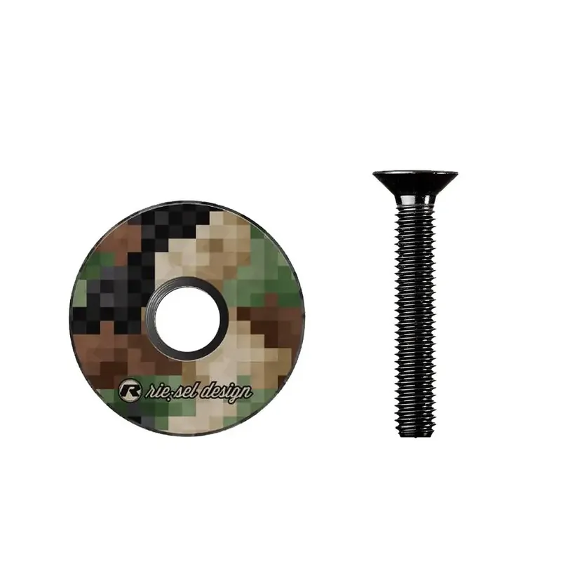 Actieprijs Riesel Design Fiets stuurplug CAP pixel camo