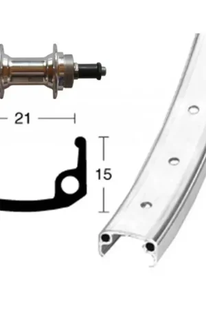 Wiener Fietswiel Winora 36 TR.BLO.Rapide 6/7V Lage Prijs