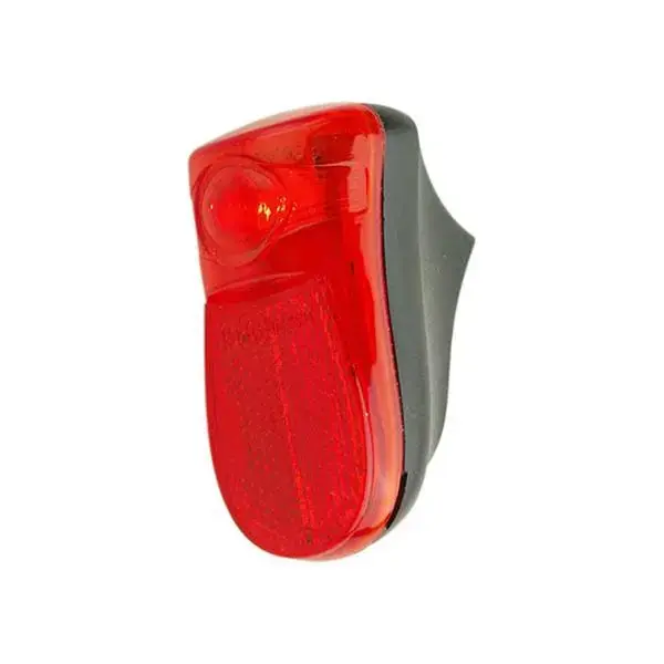 Direct Beschikbaar Optimiz Achterlicht voor fiets op batterij bevestiging spatbord LED CE goedgekeurd