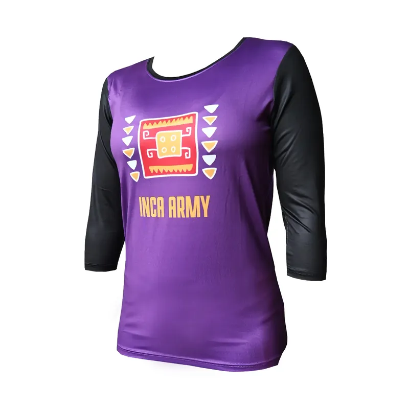 Superprijs Inca Army Sportshirt Dames met 3/4 mouwen Inca Stone
