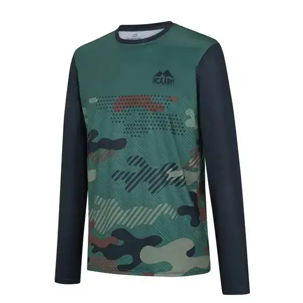 Inca Army Jersey met lange mouwen Sachamama Rider Beperkt Aanbod