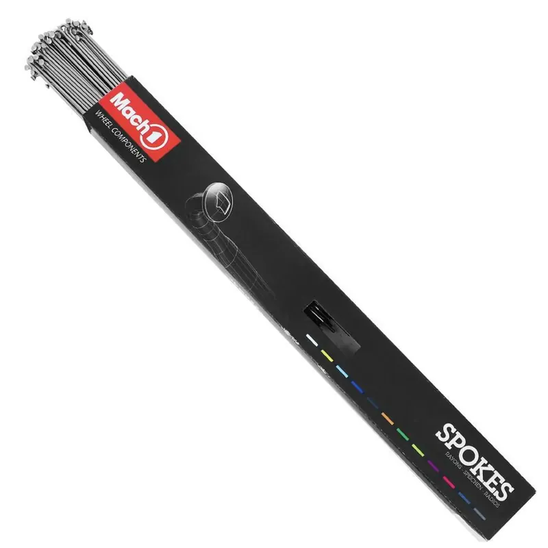 Nieuw P2R Doos van 100 roestvrij stalen spaken met nippel 288 mm