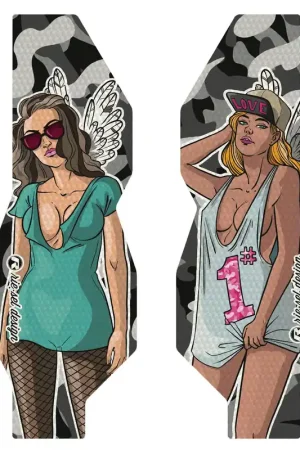 Direct Verzonden Riesel Design Beschermende stickers Fork