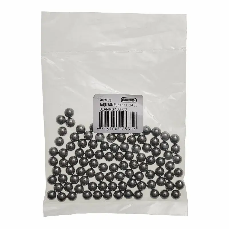 Superprijs Elvedes Lager kogels 1/4" (x100)