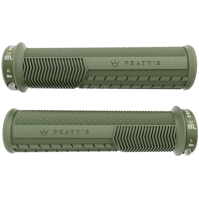 Peaty‘s Poignées fin Monarch Pro Knurl Seizoensaanbieding