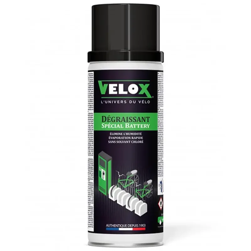 Velox Speciale batterijreiniger/ontvetter Vae / E Bike Aerosol Laatste Versie