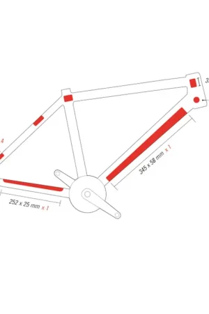 Betrouwbaar Zefal Frame beschermer skin armor m